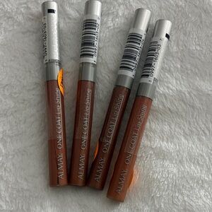 Almay One Coat Lip Shine - Rich Brown Shades
